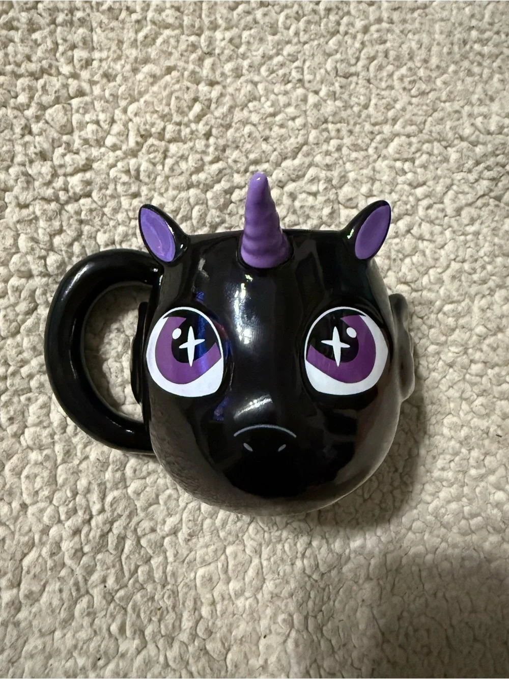 Killstar Black & Purple Unicorn Character Mug